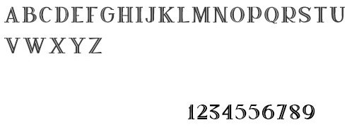 ironhorse英文字體ttf