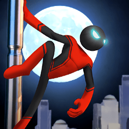 火柴人繩索蜘蛛俠游戲