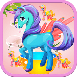 奇妙小馬美容化妝游戲