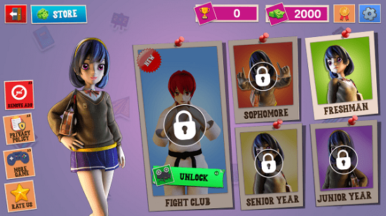 虛擬高中女生生活模擬器最新版 v2.0.1 安卓免費版 0