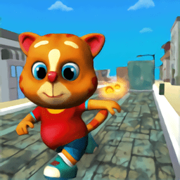 超級(jí)英雄湯姆貓跑酷游戲