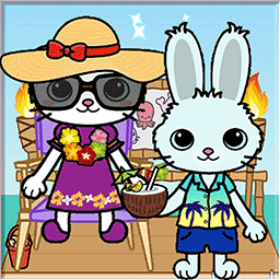 托卡迷你城堡海灘游戲