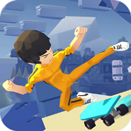 滑板沖刺游戲