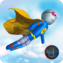 飛行火柴人英雄犯罪城市