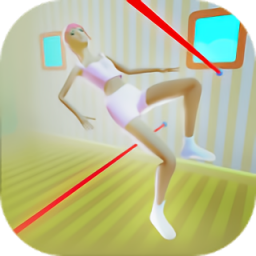 激光閃避小游戲