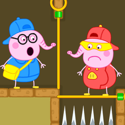 蜘猪侠大逃亡小游戏