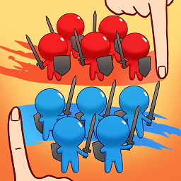 畫出一隊(duì)兵小游戲