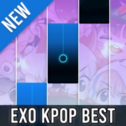 exo piano tiles best kpop游戲
