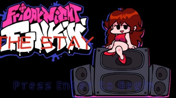 周五夜放克bf唱stay模組 黑色星期五之夜bf唱stay