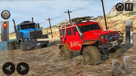 越野泥浆货运卡车游戏(Offroad Mud Driving Truck Games) v1.0 安卓版2