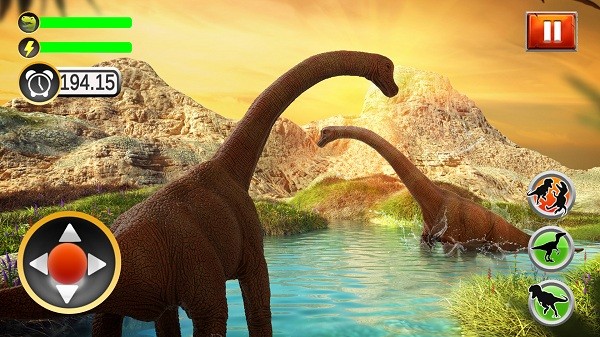 恐龍真實(shí)模擬3d手游 v1.0 安卓版 1