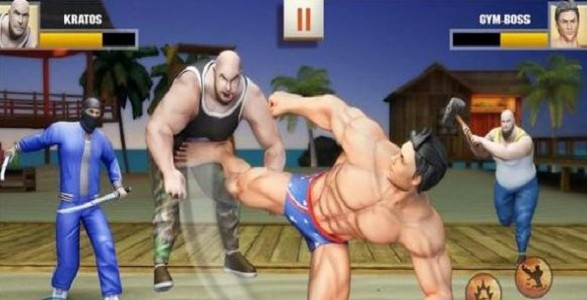 城市功夫格斗游戲(NinjaSuperhero) v5.5 安卓版 0