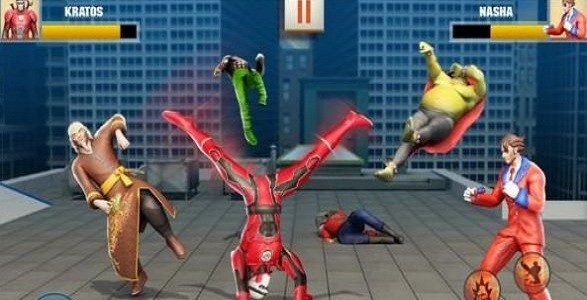 城市功夫格斗游戲(NinjaSuperhero) v5.5 安卓版 1