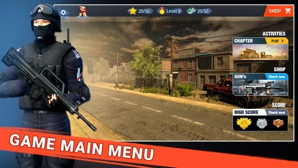 臥底射手游戲(Undercover Shooter) v1.1 安卓手機(jī)版 1