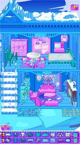 冰雪公主娃娃屋布置 v1.0.7 安卓版 2