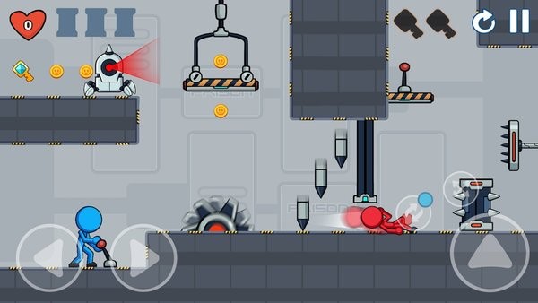 紅藍(lán)火柴人監(jiān)獄游戲 紅藍(lán)火柴人監(jiān)獄