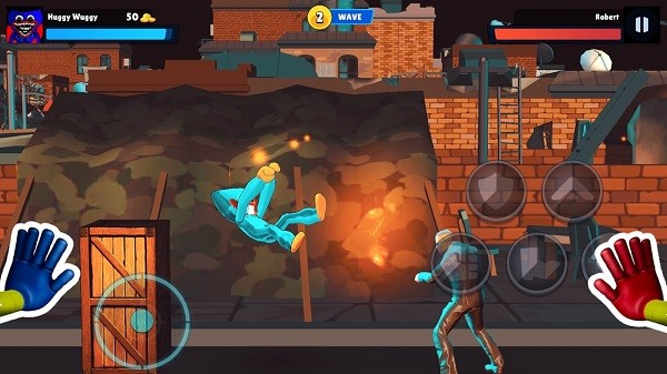 大块头格斗游戏(Huggy Wuggy Street Fighter) 大块头格斗手游