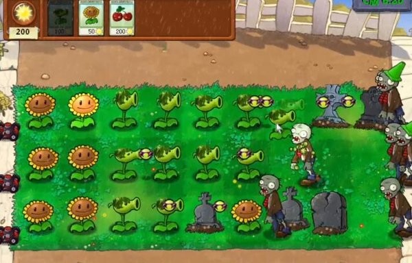 植物大戰(zhàn)僵尸C版手機版(三娃的小雞制作) v5080 安卓最新版 3