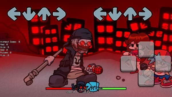 周五夜放克瘋狂漢克模組 fnf瘋狂漢克模組