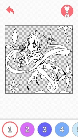 秘密花園涂色書游戲 v1.0 安卓版 0