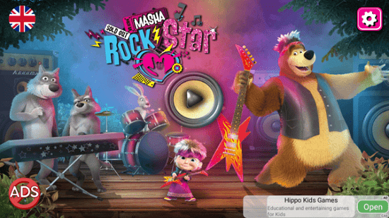 瑪莎和熊搖滾明星(Masha Rockstar) v1.1.0 安卓版 0