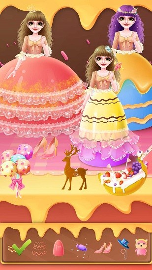 公主裙蛋糕制作Queen Skirt Cake Making v8.0.3 安卓版 3