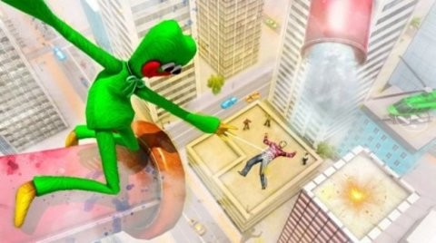 波比繩索英雄測試版(poppy.rope.hero.game) 波比繩索英雄游戲