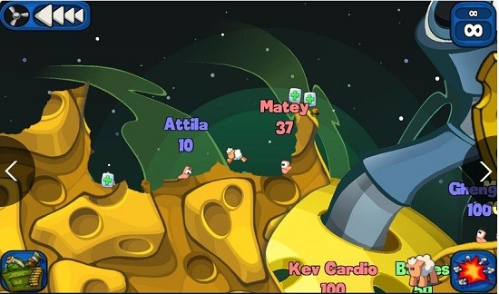 百戰(zhàn)天蟲(chóng)2手機(jī)版(Worms 2: Armageddon) v1.4.1 安卓版 0