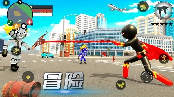 火柴人繩索精英手機版 v2.0 安卓版 1