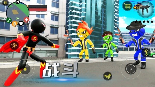 火柴人繩索精英手機版 v2.0 安卓版 3