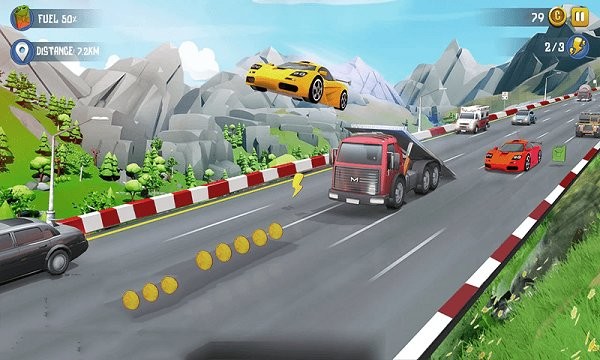 賽車極限跑酷游戲