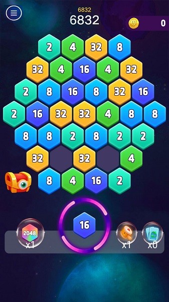 消除六邊形2048 v1.0 安卓版 1