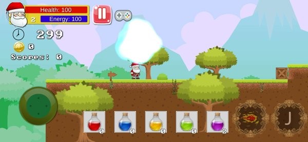 超級(jí)圣誕老人游戲 超級(jí)圣誕老人無(wú)限金幣版