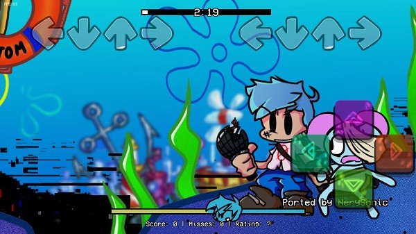 周五夜放克錯(cuò)誤化海綿寶寶模組(Friday Night Fųňķıň1111) v0.2.7 安卓版 0