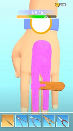 解壓拔腿毛手游 v1.0 安卓版 1