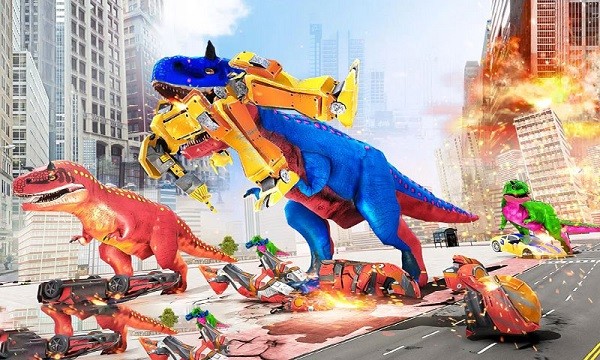 變形機(jī)器人大戰(zhàn)恐龍 v1.0.2 最新版 0