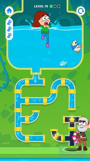 水管解謎小游戲 水管解謎游戲