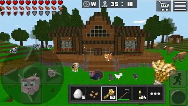 建造像素家園游戲 v1.0.1 安卓版 1