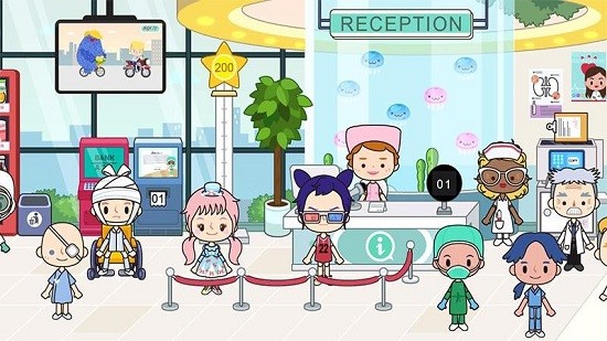 托卡迷你小鎮(zhèn)護(hù)士 v2.6 安卓版 3