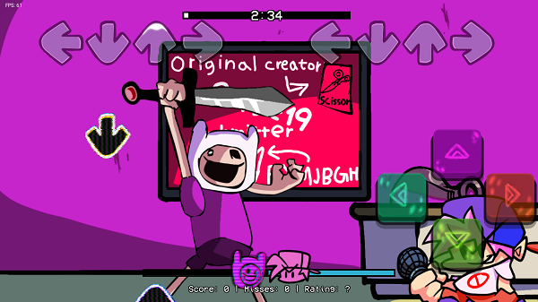 周五夜放克錯誤化探險活寶(Friday Night Funkin) v1 安卓版 0