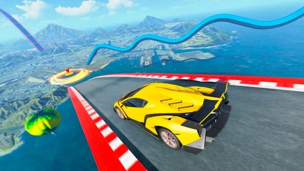 天空特技飛行車游戲