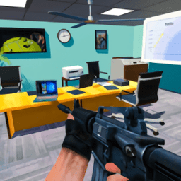 摧毀辦公室游戲(Destroy Office: Stress Buster FPS Shooting Game)