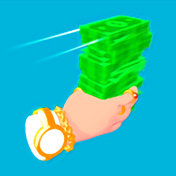卷錢跑酷游戲(race for money)