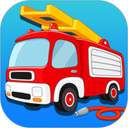 寶寶消防車救火游戲