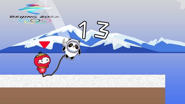 冰墩墩雪融容下载