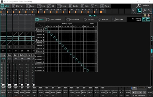 百靈達(dá)調(diào)音臺(tái)xr12軟件 v1.5 官方最新版 2