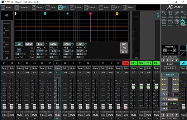 百靈達(dá)調(diào)音臺(tái)xr12軟件電腦版