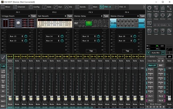 百靈達x32調音臺pc控制軟件 v4.2 官方最新版 3