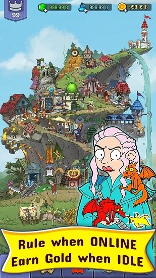 空閑喧囂王國(Hustle Kingdom: Idle Clicker) v0.9.112 安卓版 0