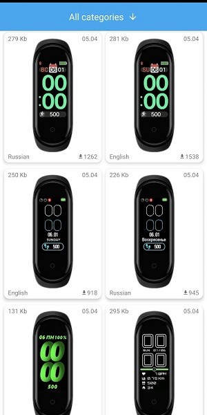 mi band 5 watch faces app v1.19.3 安卓版 0